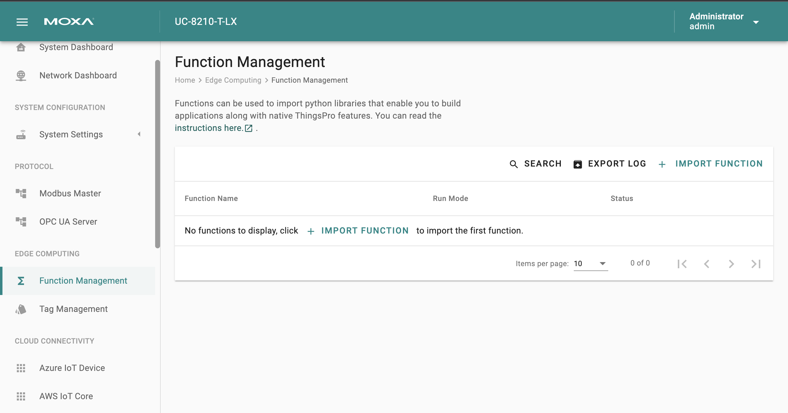 Function Management